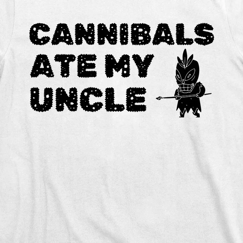 Cannibals Ate My Uncle Joe Biden Political Satire Trump 2024 T-Shirt