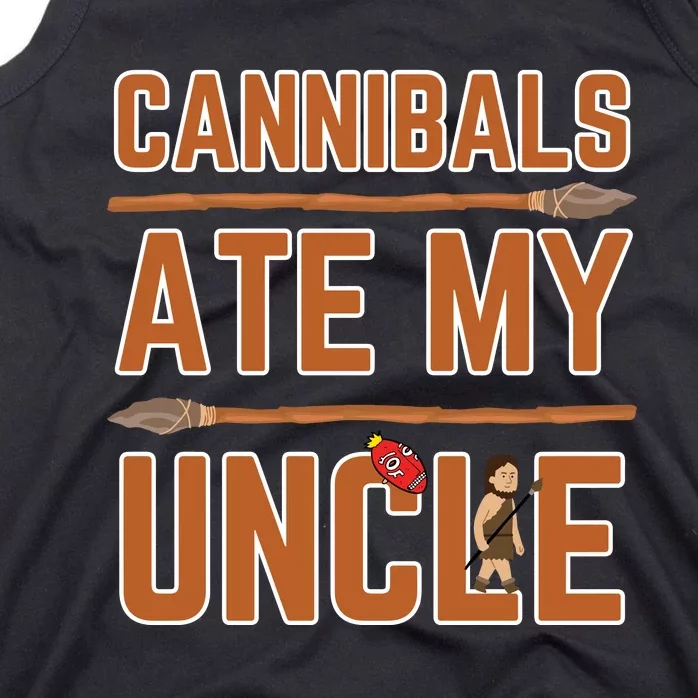 Cannibals Ate My Uncle Joe Biden Political Satire Trump 2024 Tank Top