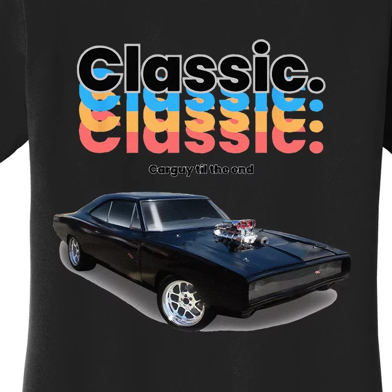 Classic American Muscle Car Women's T-Shirt