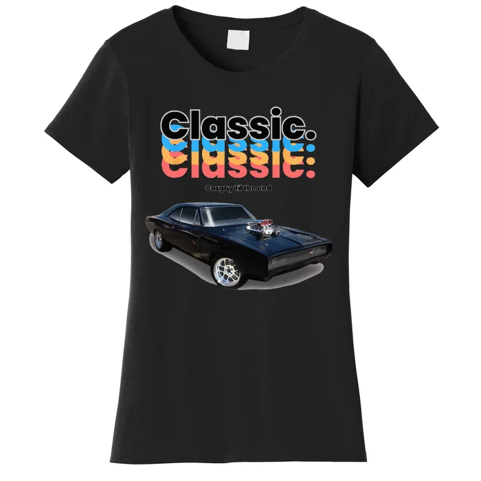 Classic American Muscle Car Women's T-Shirt