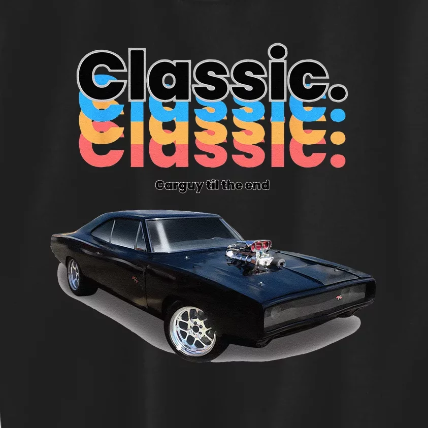 Classic American Muscle Car Kids Sweatshirt