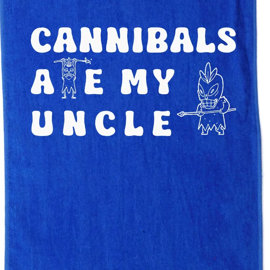 Cannibals Ate My Uncle .Png Platinum Collection Golf Towel