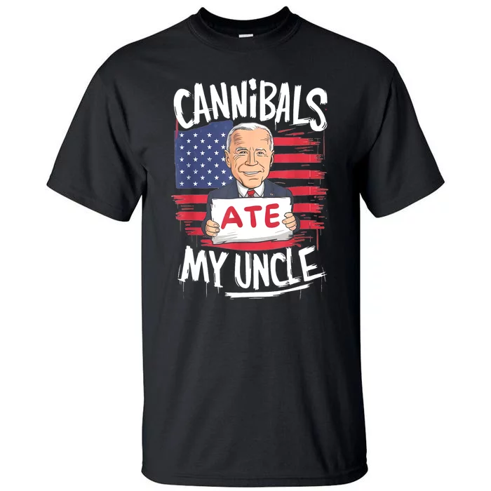 Cannibal Ate My Uncle Tall T-Shirt