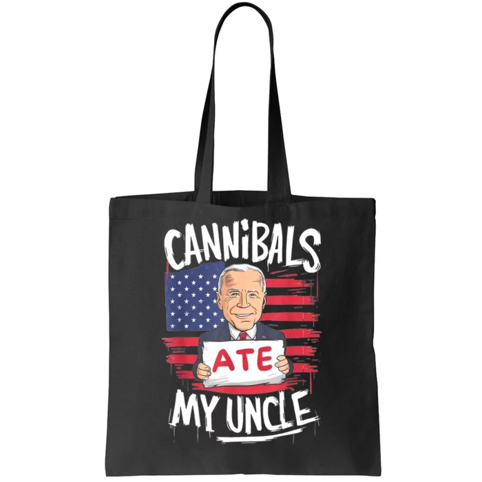 Cannibal Ate My Uncle Tote Bag