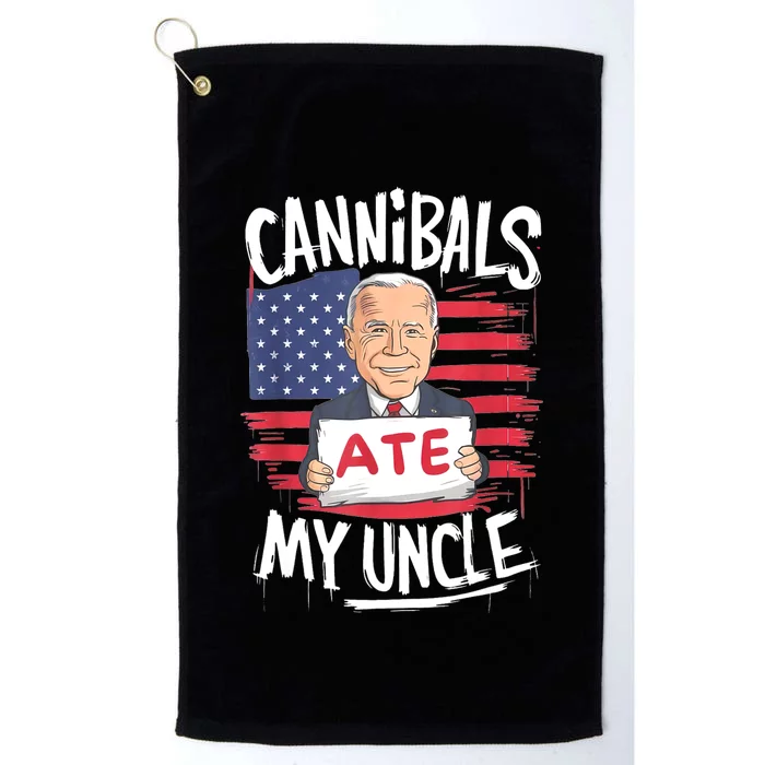 Cannibal Ate My Uncle Platinum Collection Golf Towel