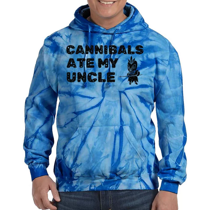 Cannibals Ate My Uncle Joe Biden Saying Funny Trump 2024 Tie Dye Hoodie