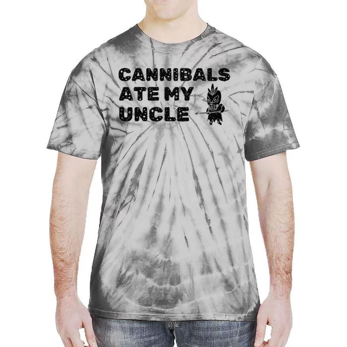 Cannibals Ate My Uncle Joe Biden Saying Funny Trump 2024 Tie-Dye T-Shirt