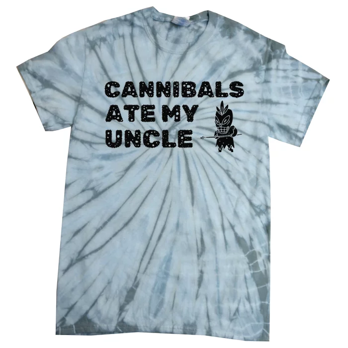 Cannibals Ate My Uncle Joe Biden Saying Funny Trump 2024 Tie-Dye T-Shirt