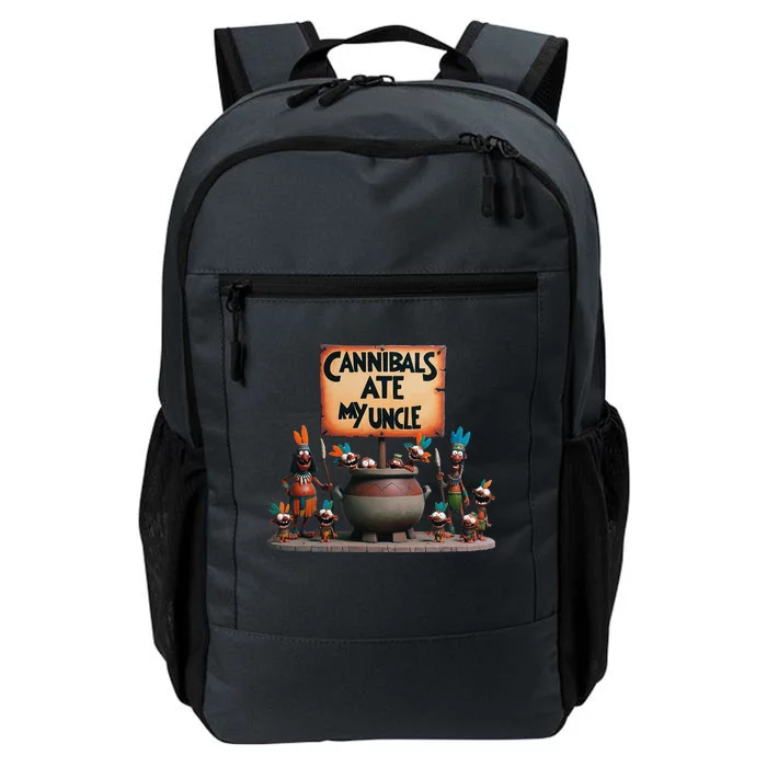 Cannibals Ate My Uncle Biden And Trump Political Satire Daily Commute Backpack