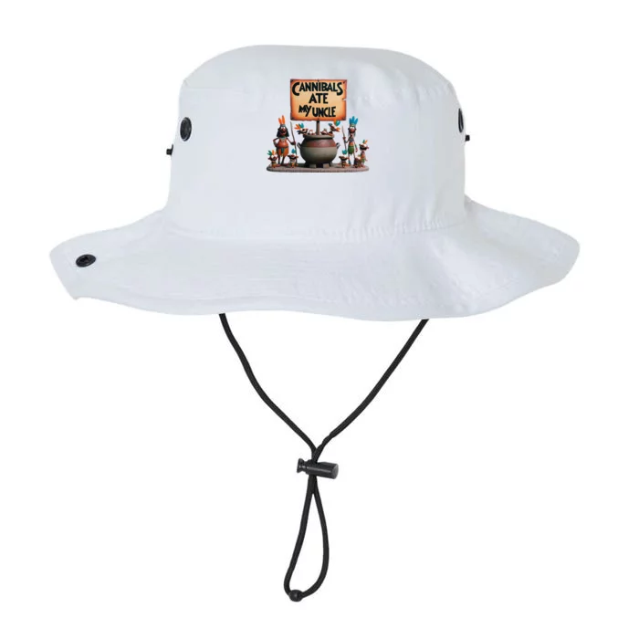 Cannibals Ate My Uncle Biden And Trump Political Satire Legacy Cool Fit Booney Bucket Hat