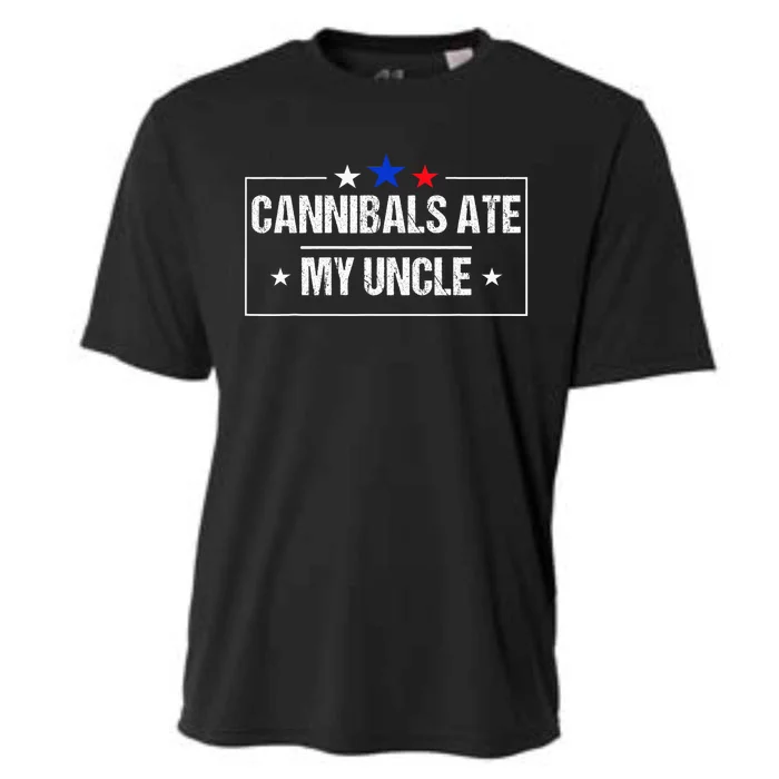 Cannibals Ate My Uncle Joe Biden Saying Funny Trump 2024 Cooling Performance Crew T-Shirt