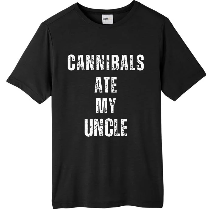 Cannibals Ate My Uncle Joe Biden Political Parody ChromaSoft Performance T-Shirt