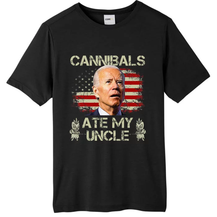 Cannibals Ate My Uncle Biden Trump ChromaSoft Performance T-Shirt