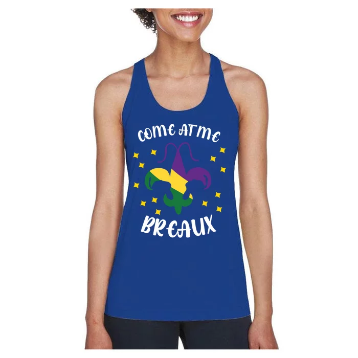 Come At Me Breaux Louisiana Crawfish Season Gift Women's Racerback Tank