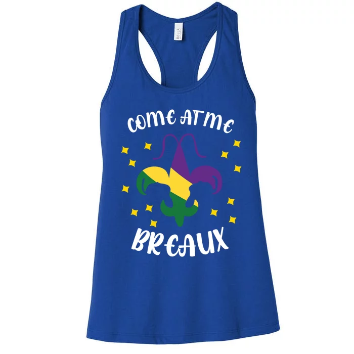 Come At Me Breaux Louisiana Crawfish Season Gift Women's Racerback Tank