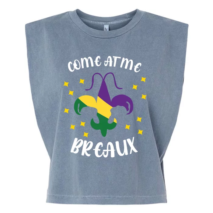 Come At Me Breaux Louisiana Crawfish Season Gift Garment-Dyed Women's Muscle Tee