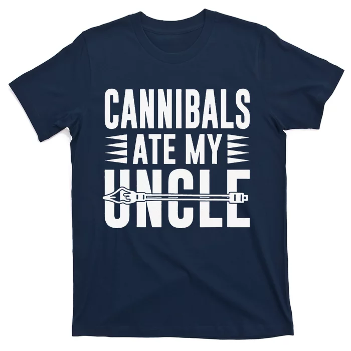 Cannibals Ate My Uncle Joe Biden Saying Funny Trump 2024 T-Shirt