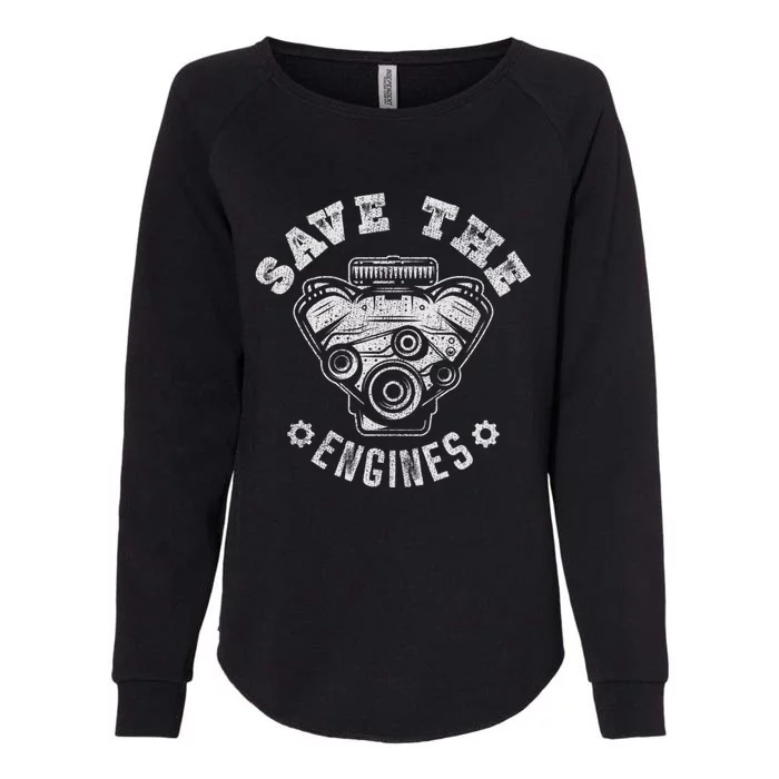 Car Auto Mechanic Engine Motor Lover Funny Sarcastic Sayings Gift Womens California Wash Sweatshirt