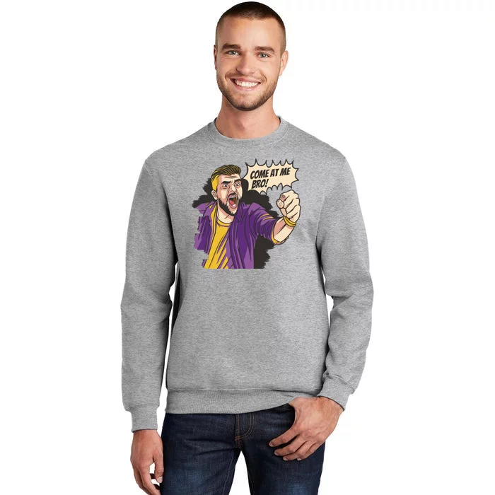 Come At Me Bro Comic Sweatshirt