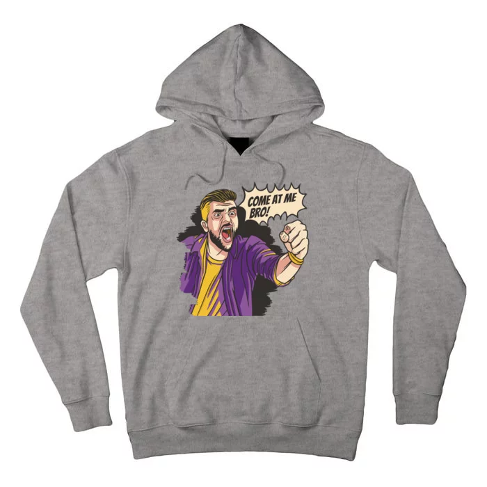 Come At Me Bro Comic Tall Hoodie