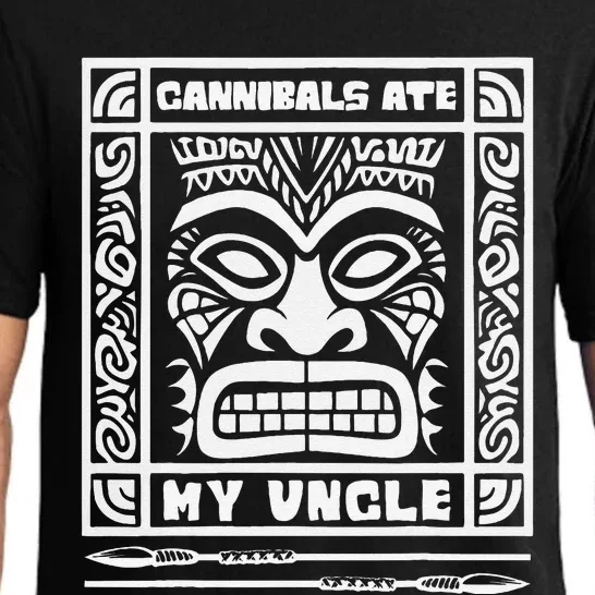 Cannibals Ate My Uncle Funny Pajama Set