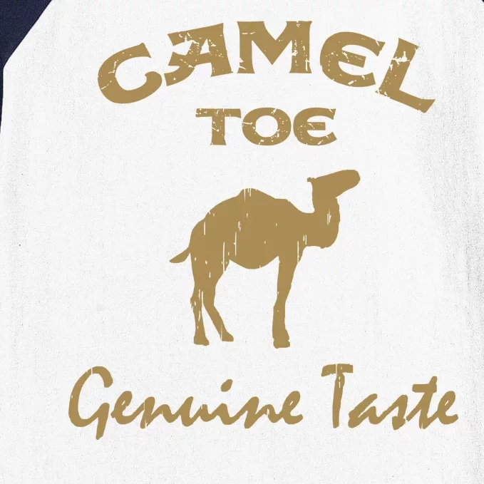 Camel Toe Genuine Taste Funny Baseball Sleeve Shirt