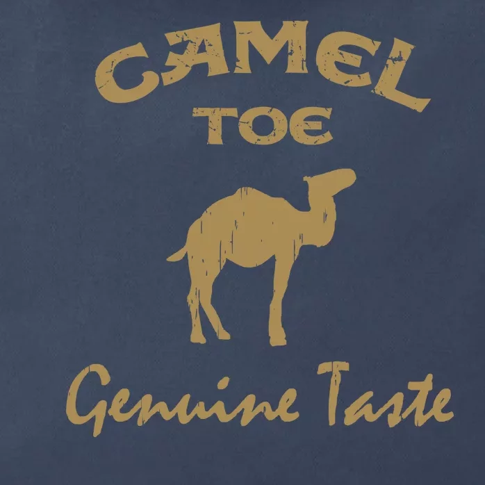 Camel Toe Genuine Taste Funny Zip Tote Bag