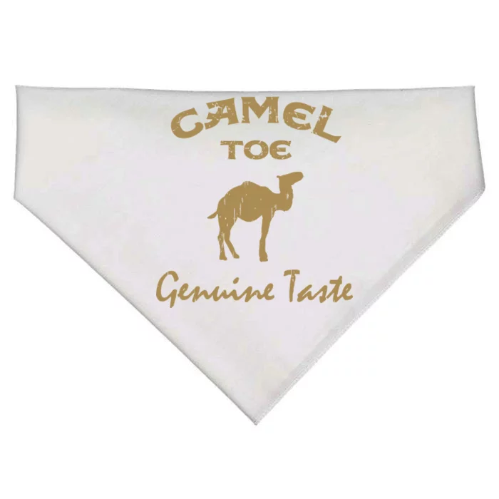 Camel Toe Genuine Taste Funny USA-Made Doggie Bandana