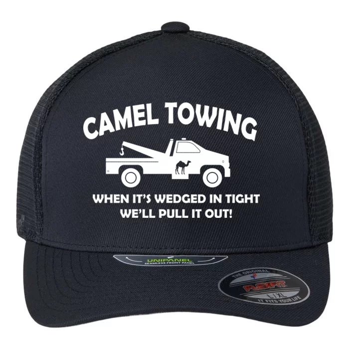 Camel Towing Flexfit Unipanel Trucker Cap