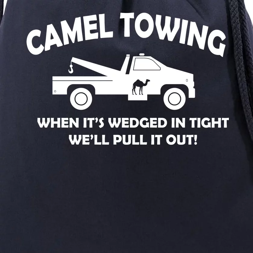 Camel Towing Drawstring Bag