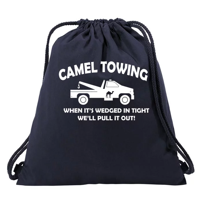 Camel Towing Drawstring Bag