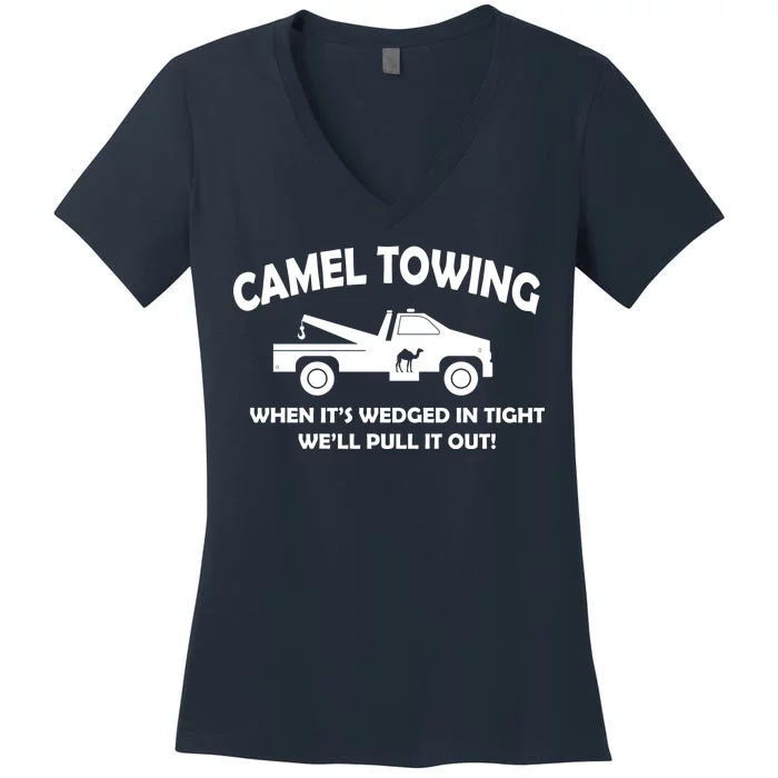 Camel Towing Women's V-Neck T-Shirt