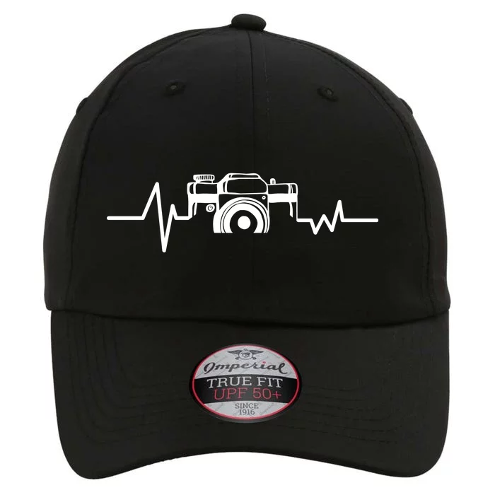 Camera Photographer Heartbeat The Original Performance Cap