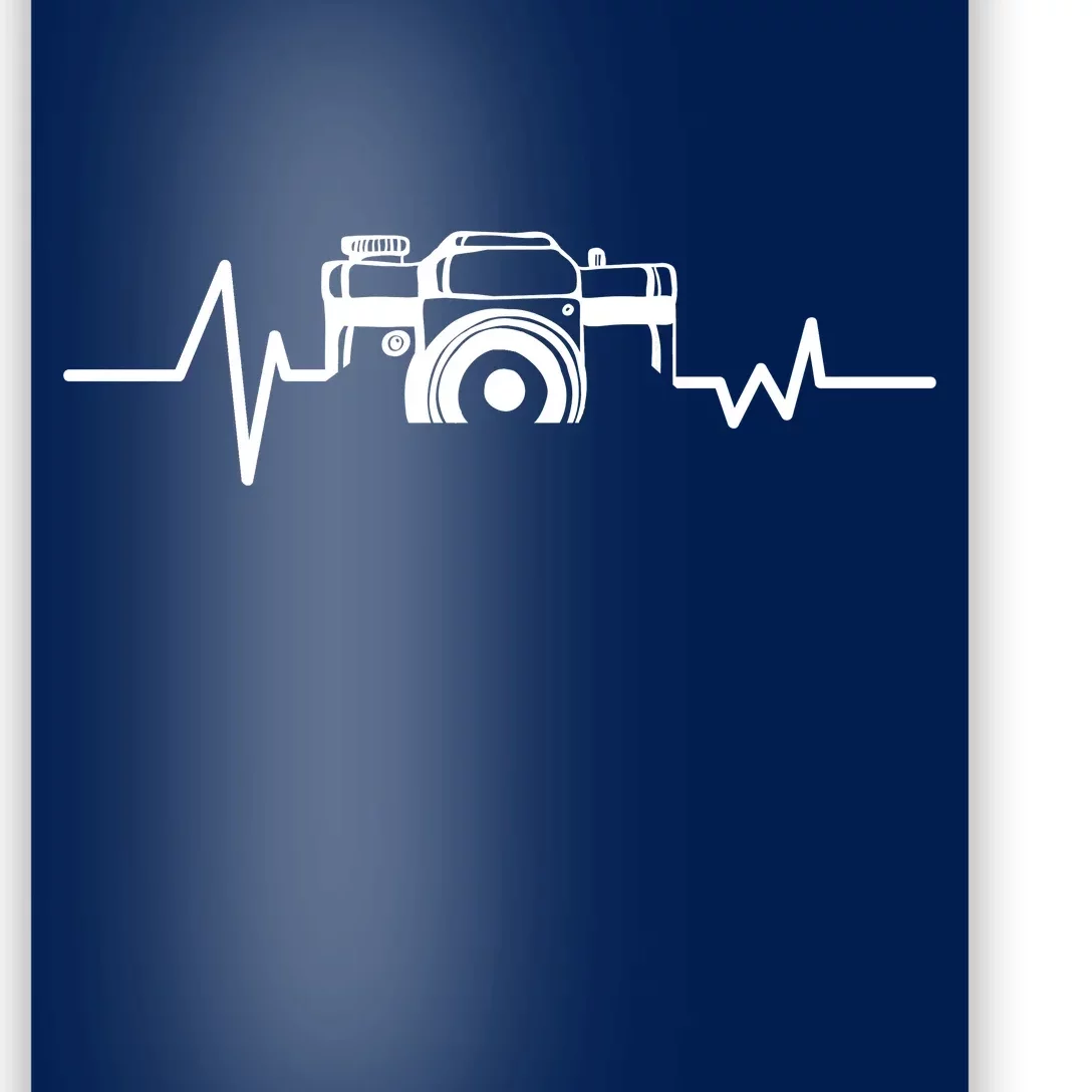 Camera Photographer Heartbeat Poster