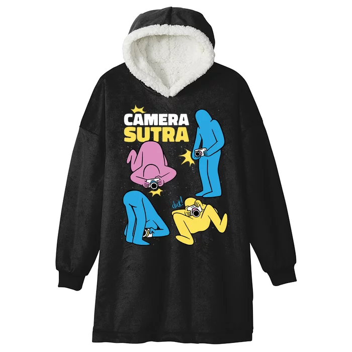 Camera Sutra Hooded Wearable Blanket