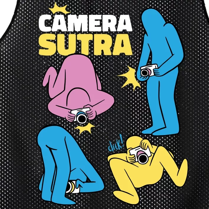 Camera Sutra Mesh Reversible Basketball Jersey Tank