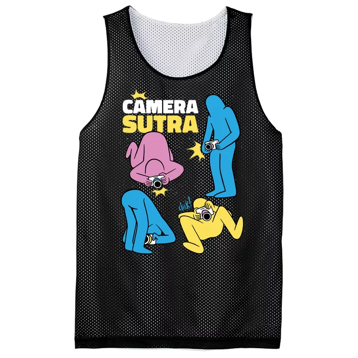 Camera Sutra Mesh Reversible Basketball Jersey Tank