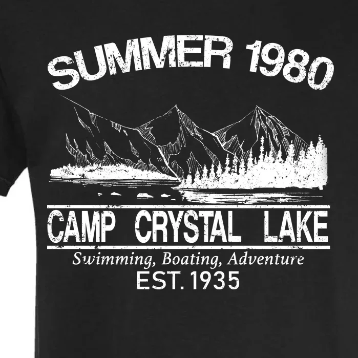 Camp Crystal Lake Garment-Dyed Heavyweight T-Shirt