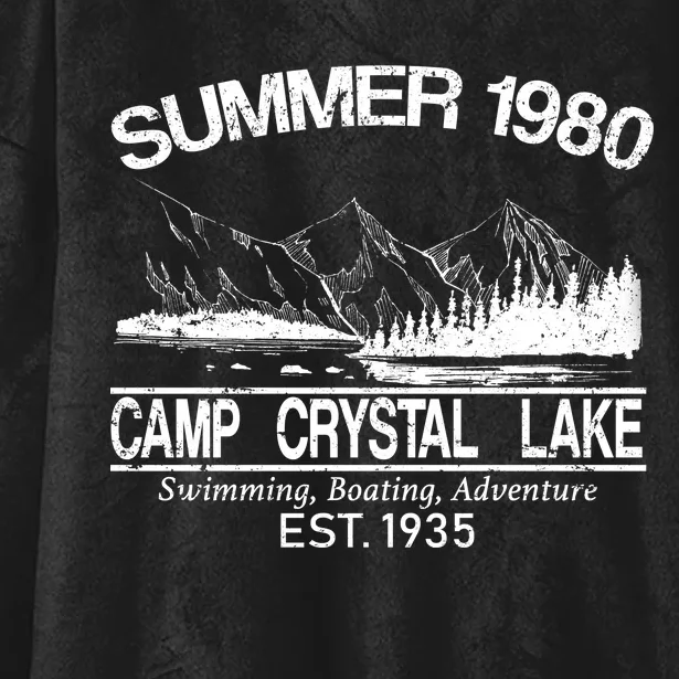 Camp Crystal Lake Hooded Wearable Blanket