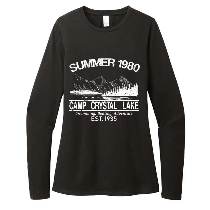 Camp Crystal Lake Womens CVC Long Sleeve Shirt