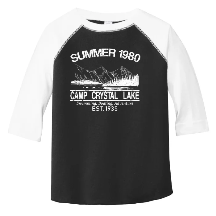 Camp Crystal Lake Toddler Fine Jersey T-Shirt