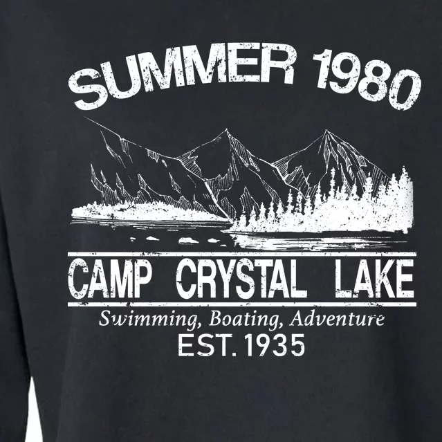 Camp Crystal Lake Cropped Pullover Crew