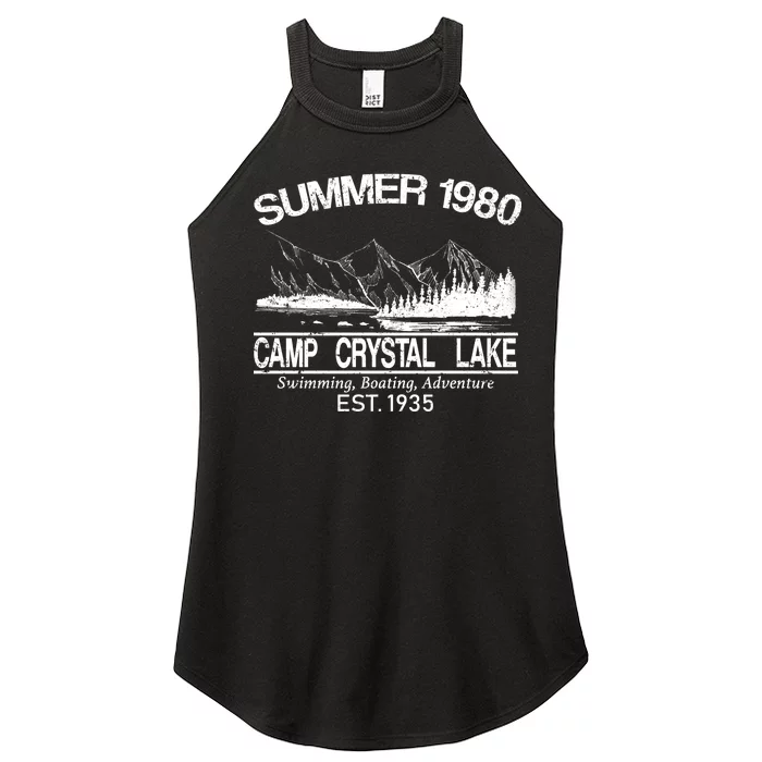 Camp Crystal Lake Women’s Perfect Tri Rocker Tank