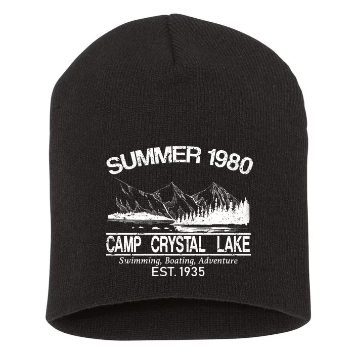 Camp Crystal Lake Short Acrylic Beanie