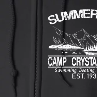 Camp Crystal Lake Full Zip Hoodie