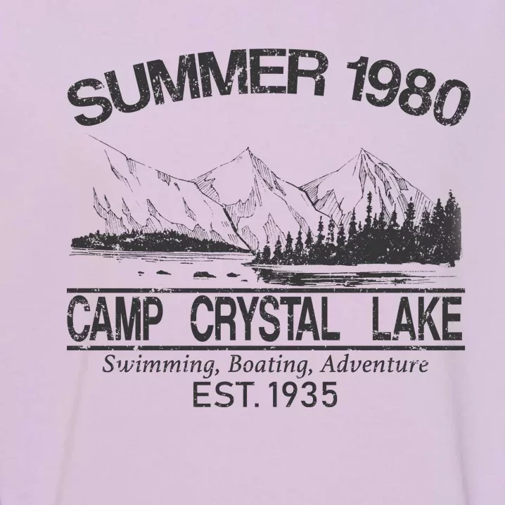 Camp Crystal Lake Garment-Dyed Sweatshirt