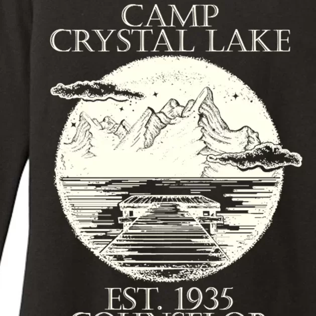 Camp Crystal Lake Counselor Womens CVC Long Sleeve Shirt