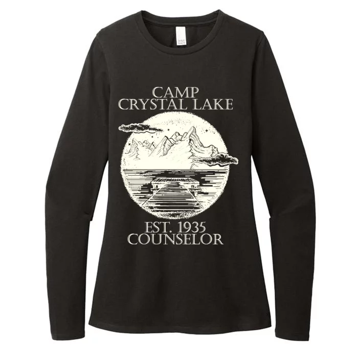 Camp Crystal Lake Counselor Womens CVC Long Sleeve Shirt