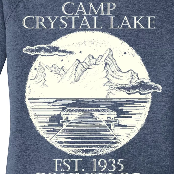 Camp Crystal Lake Counselor Women's Perfect Tri Tunic Long Sleeve Shirt