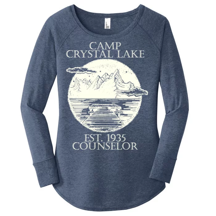 Camp Crystal Lake Counselor Women's Perfect Tri Tunic Long Sleeve Shirt